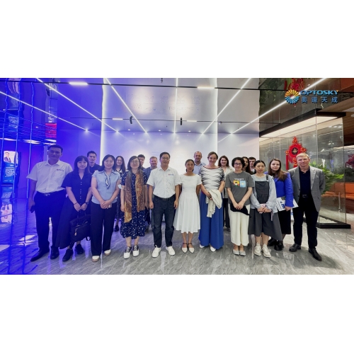 国际交流丨金砖国家代表团一行访问奥谱天成·集团总部